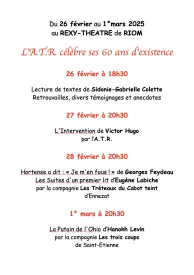 Programme Atr60